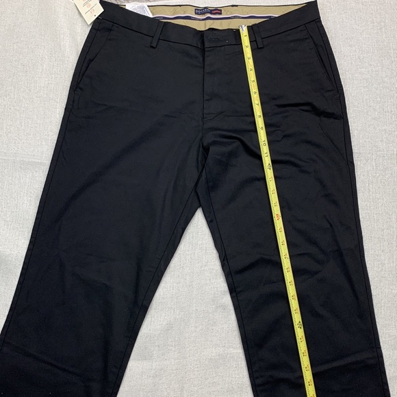 Dockers Khaki Lux Cotton Stretch Men's Straight Fit Flat Front Pant Size 36x34 - Picture 5 of 9